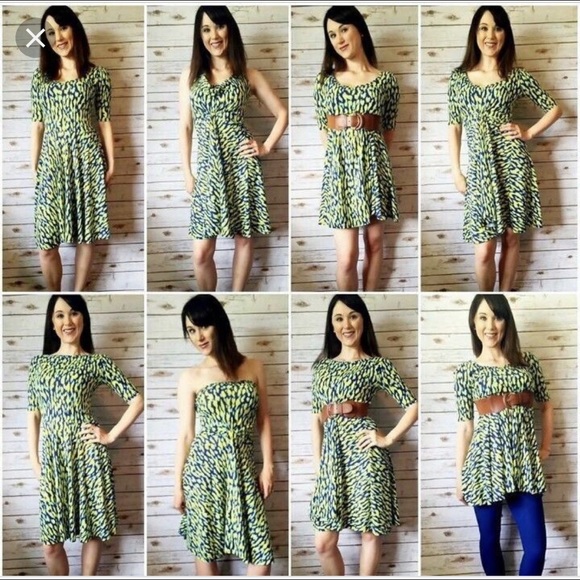 LulaRoe Nicole Dress NWT Size XS - Picture 7 of 8